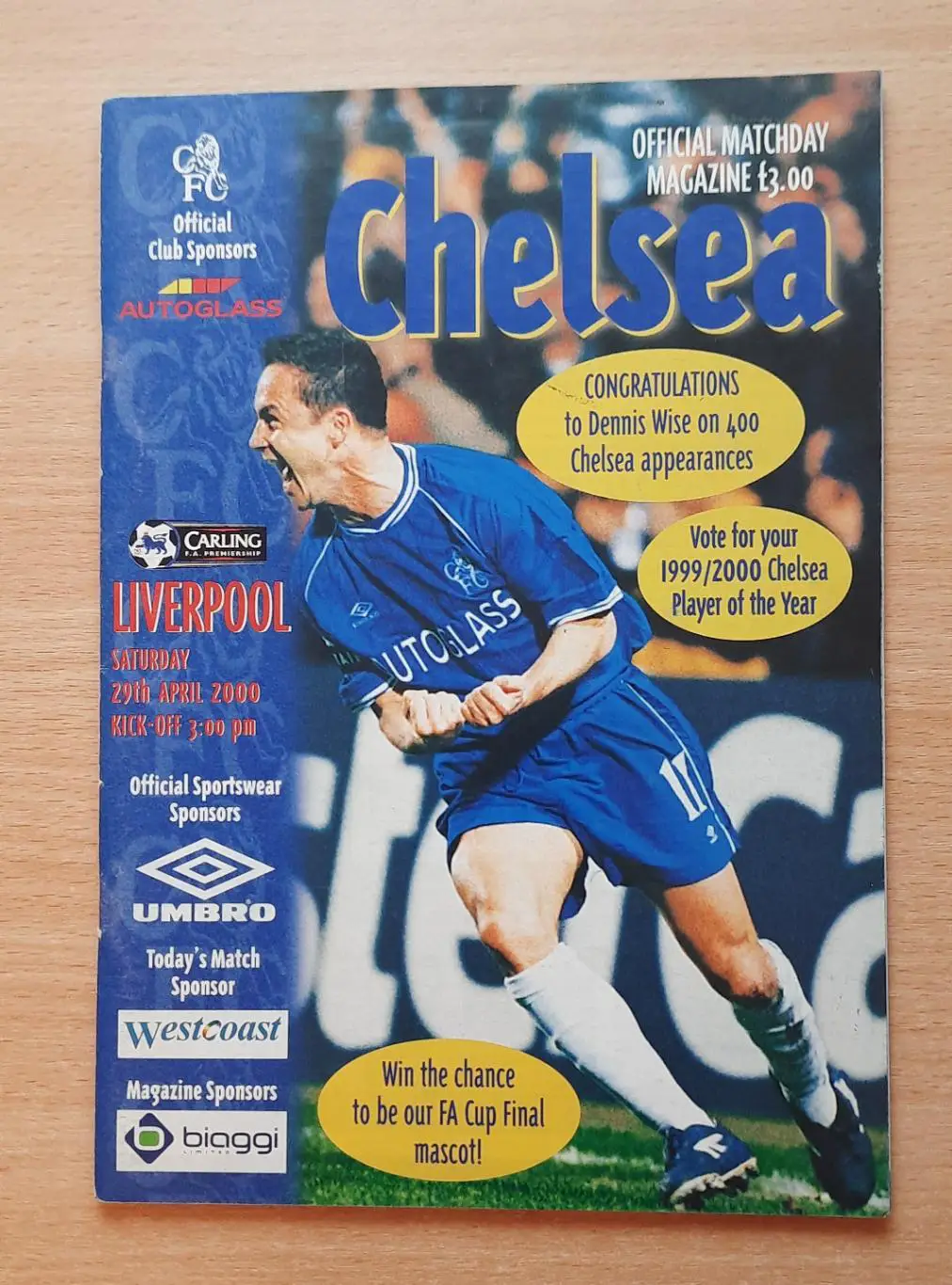 Челси - Ливерпуль 29.04.2000