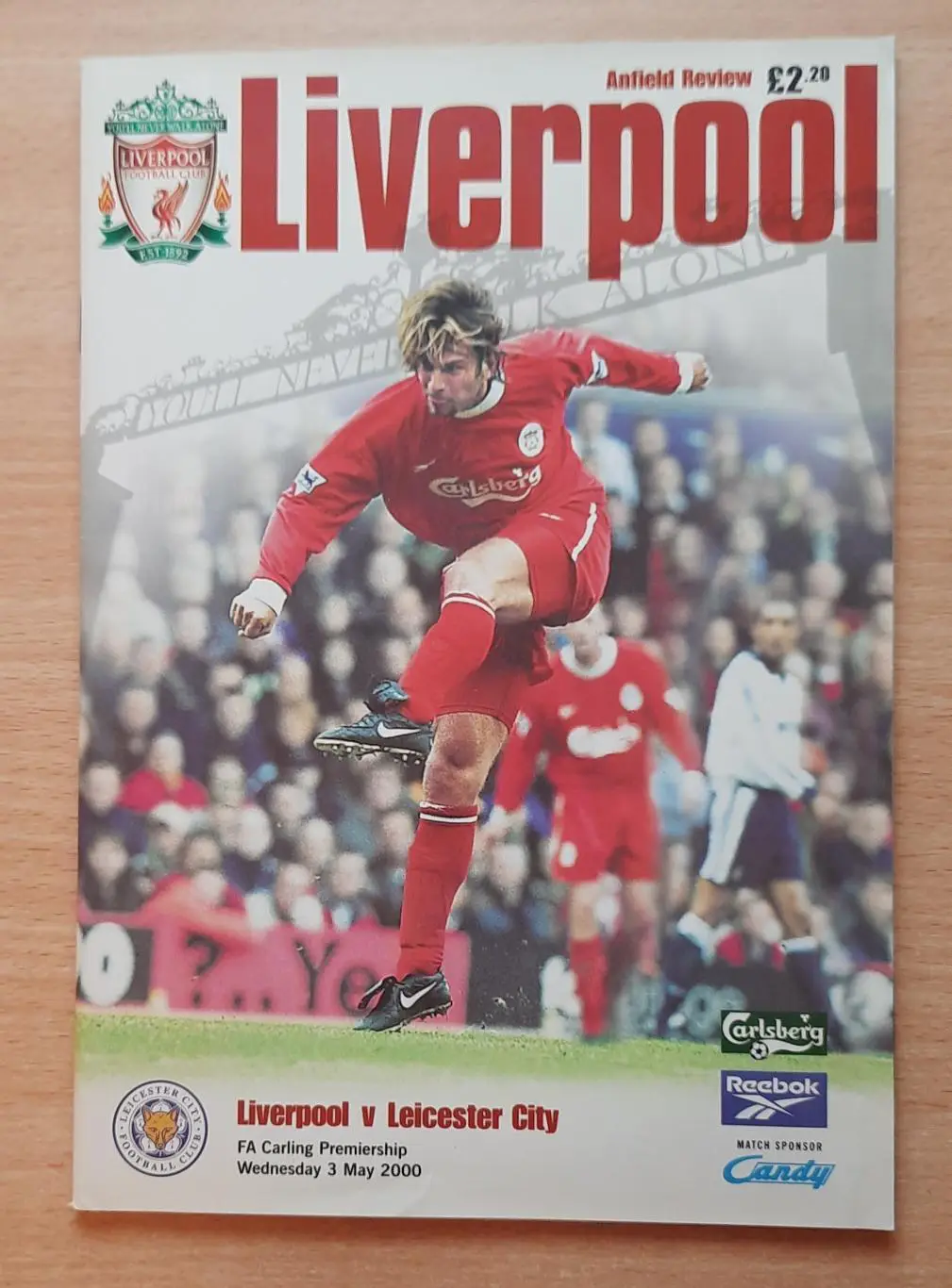 Ливерпуль - Лестер Сити 03.05.2000
