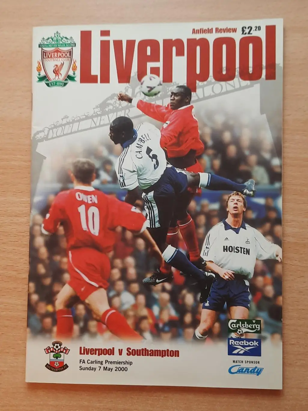 Ливерпуль - Саутгемптон 07.05.2000