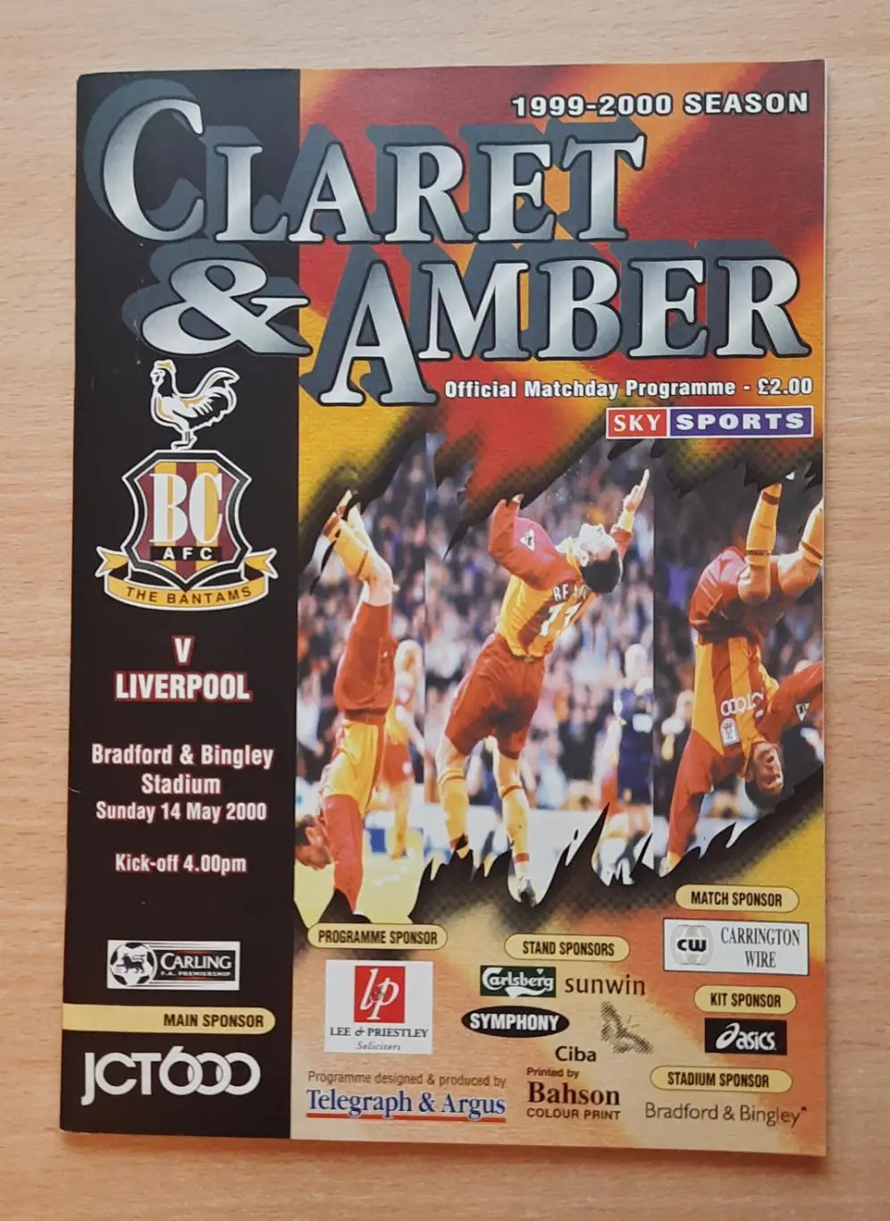 Бредфорд Сити -Ливерпуль 14.05.2000