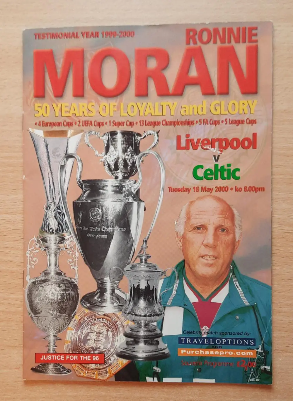 Селтик /Шотландия/ - Ливерпуль 12.08.1974. Матч чествования Ронни Морана