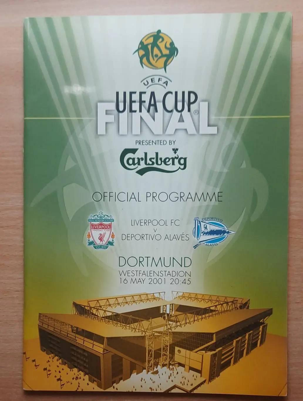 Ливерпуль - Депортиво Алавес 16.05.2001 Финал Кубка УЕФА
