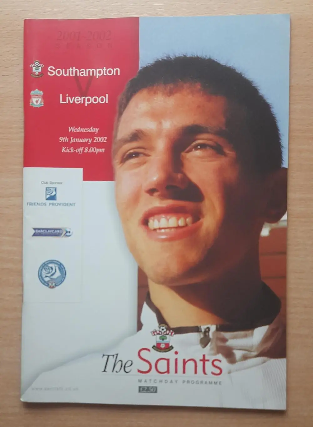 Саутгемптон -Ливерпуль 09.01.2002