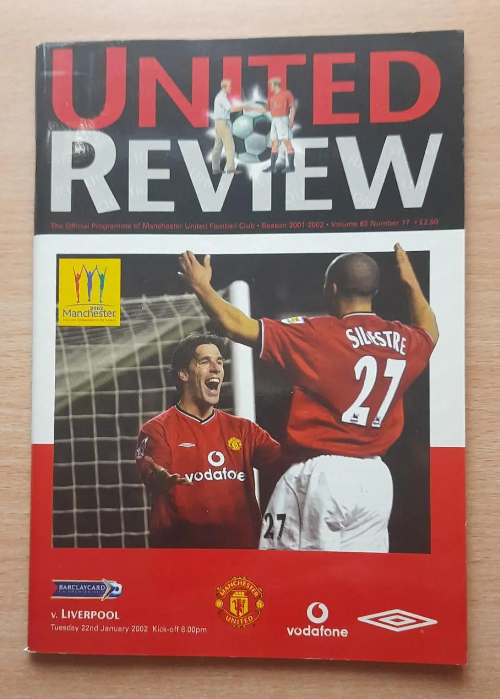 Манчестер Юнайтед - Ливерпуль 22.01.2002