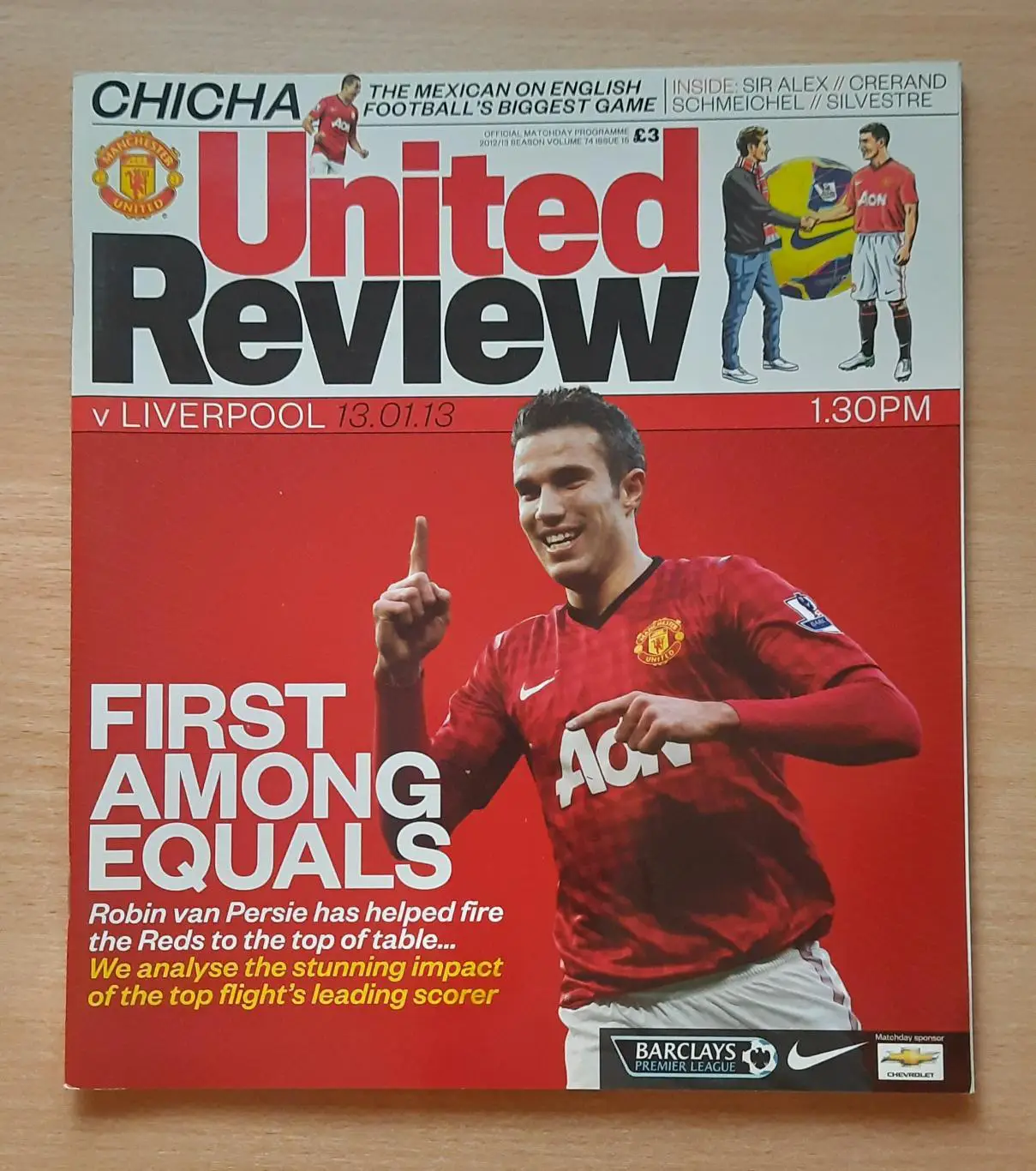 Манчестер Юнайтед - Ливерпуль 13.01.2013