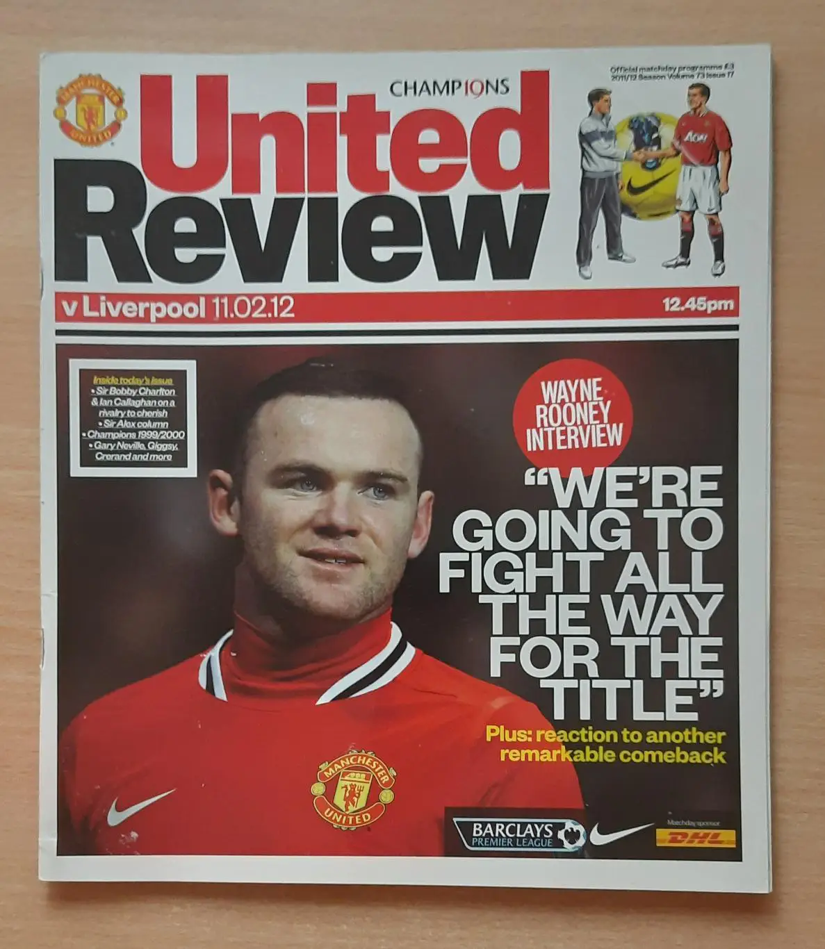 Манчестер Юнайтед - Ливерпуль 11.02.2012