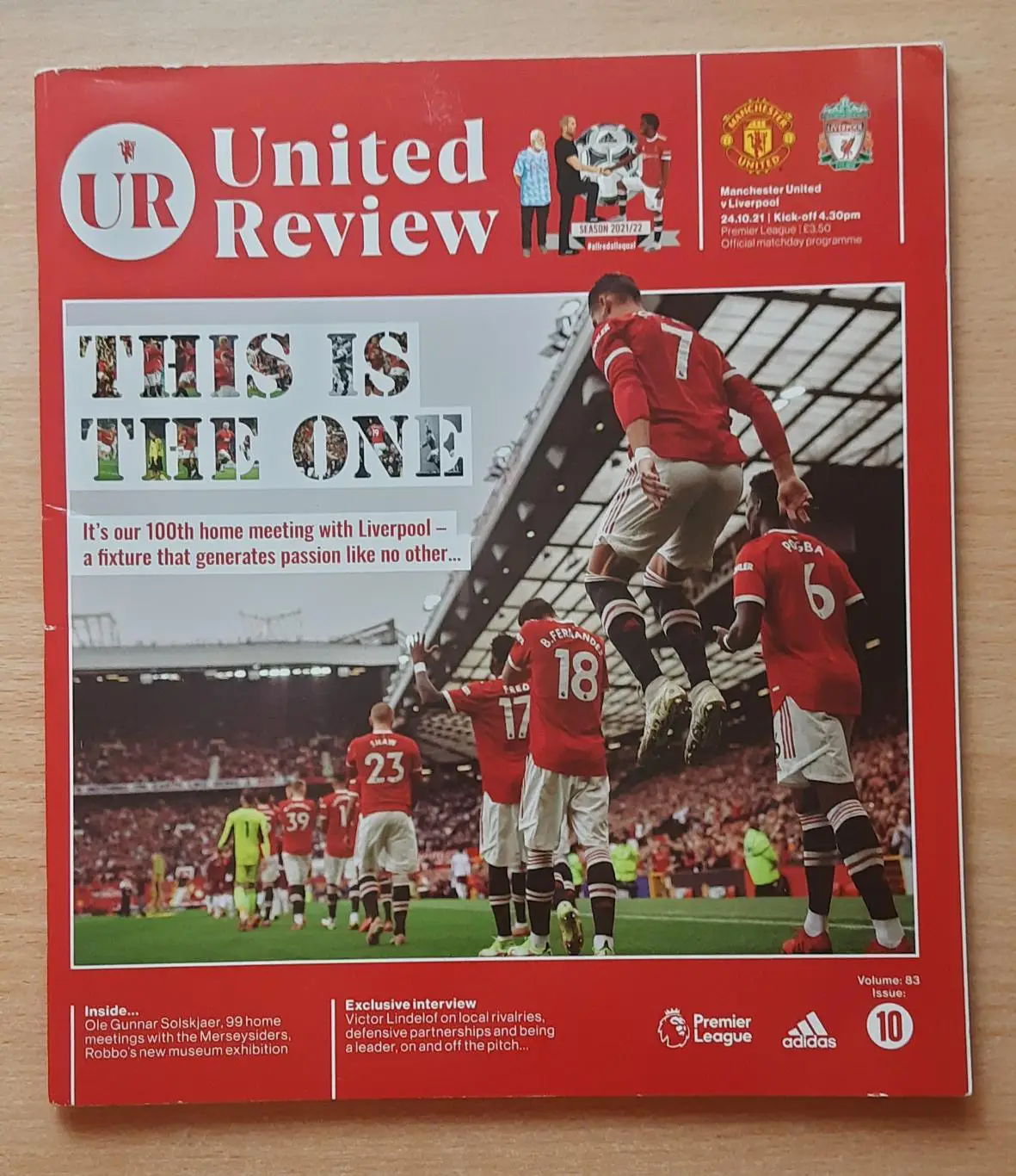 Манчестер Юнайтед - Ливерпуль 24.10.2021