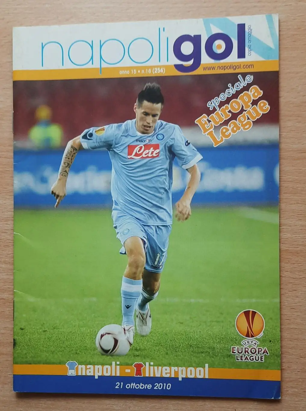 Наполи - Ливерпуль 21.10.2010 Лига Европы