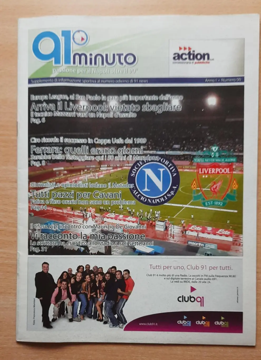 Наполи - Ливерпуль 21.10.2010 Лига Европы 1