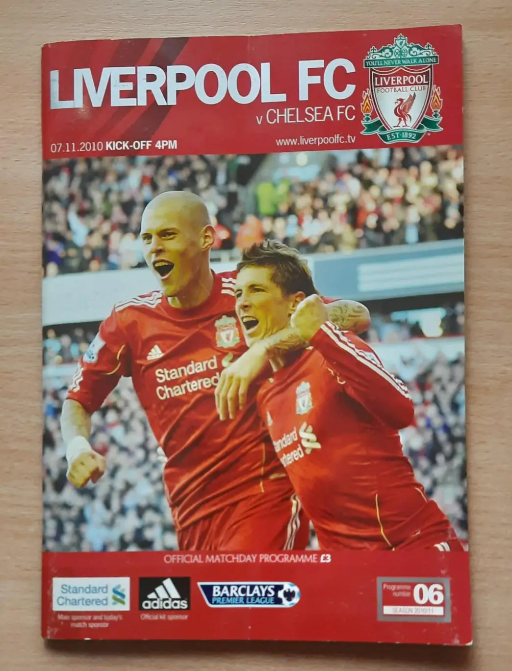 Ливерпуль - Челси 07.11.2010