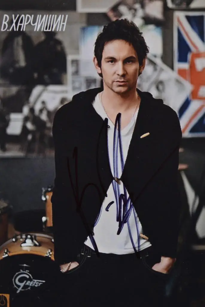 Оригинальный автограф Валерия Харчишина (Лидер рок-группы «Друга Ріка»)