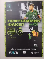 Нефтехимик Нижнекамск - Факел Воронеж 08.03.2026