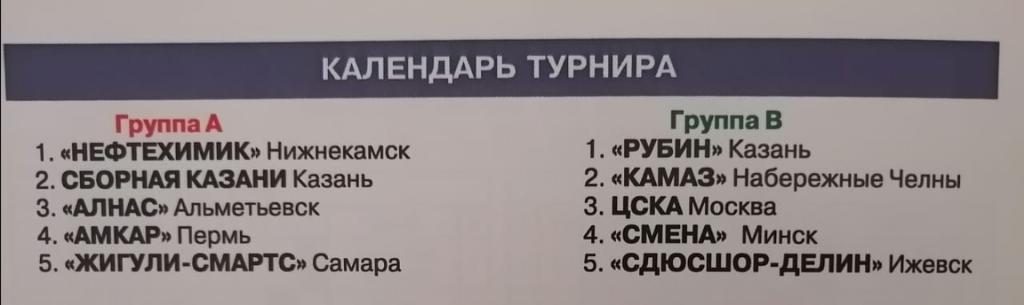 Международный турнир памяти В.Винникова. Нижнекамск 2007 1