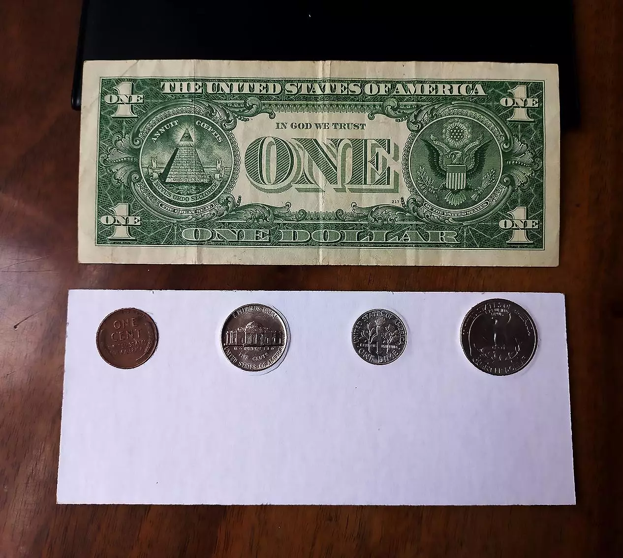 Доллары США 1$ и 2$. Истиные коллекционные купюры. Оригинал. 3