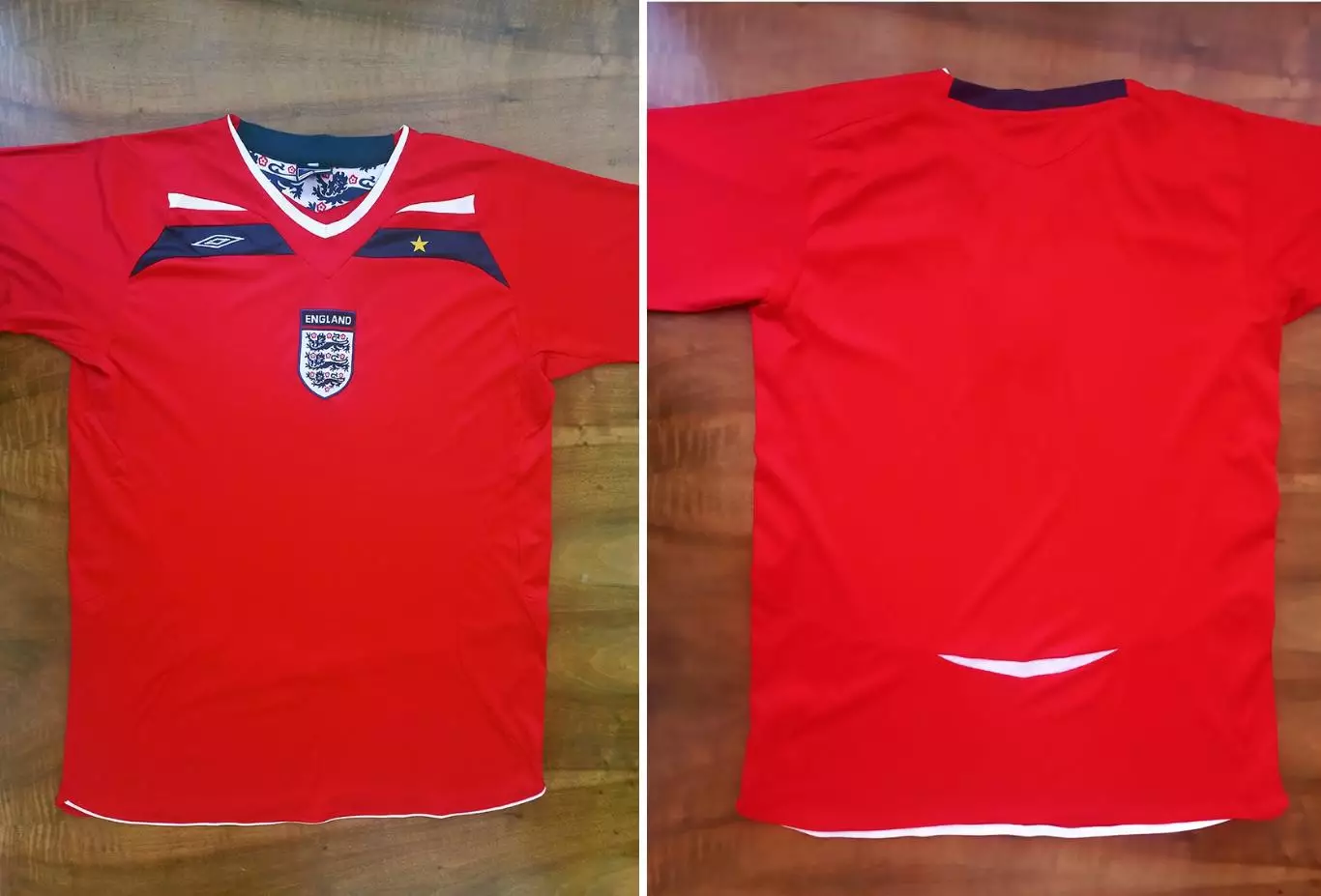 Футболки футбольного клуба «Ливерпуль» и сборной Англии. 6 штук. 1