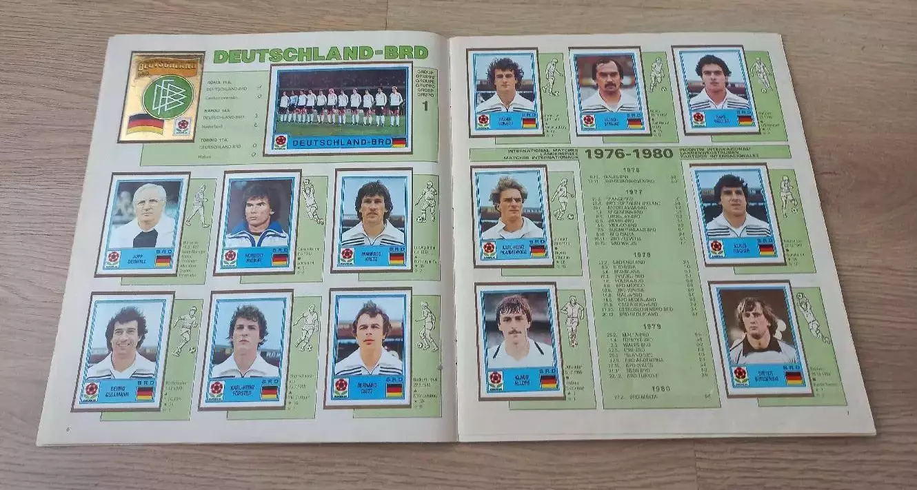 PANINI EUROPA 80. Почти полный альбом. Оригинал. 4