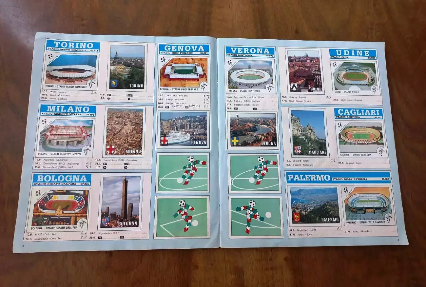 PANINI ITALIA 90. Почти полный альбом. Оригинал. 1