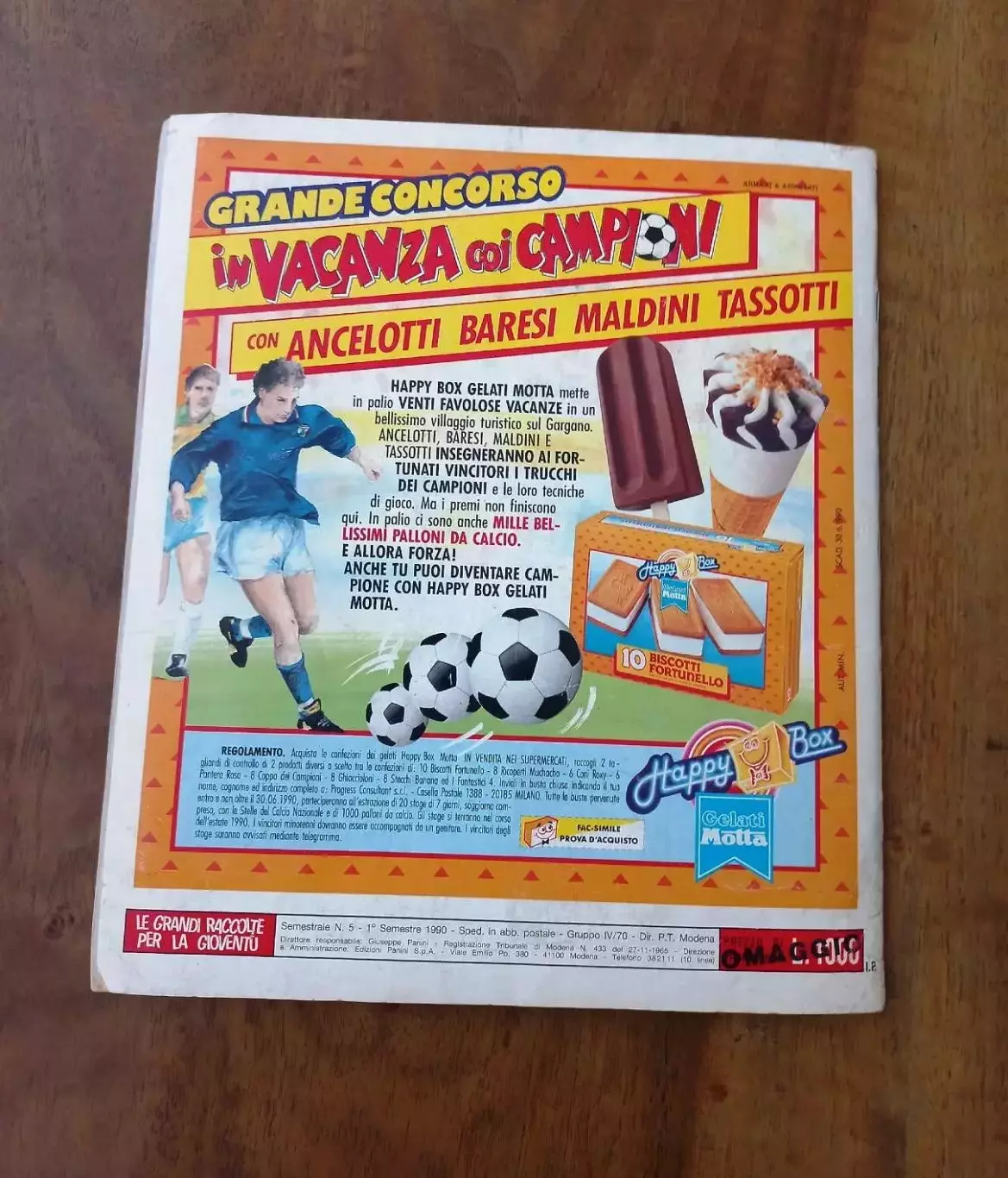 PANINI ITALIA 90. Почти полный альбом. Оригинал. 7