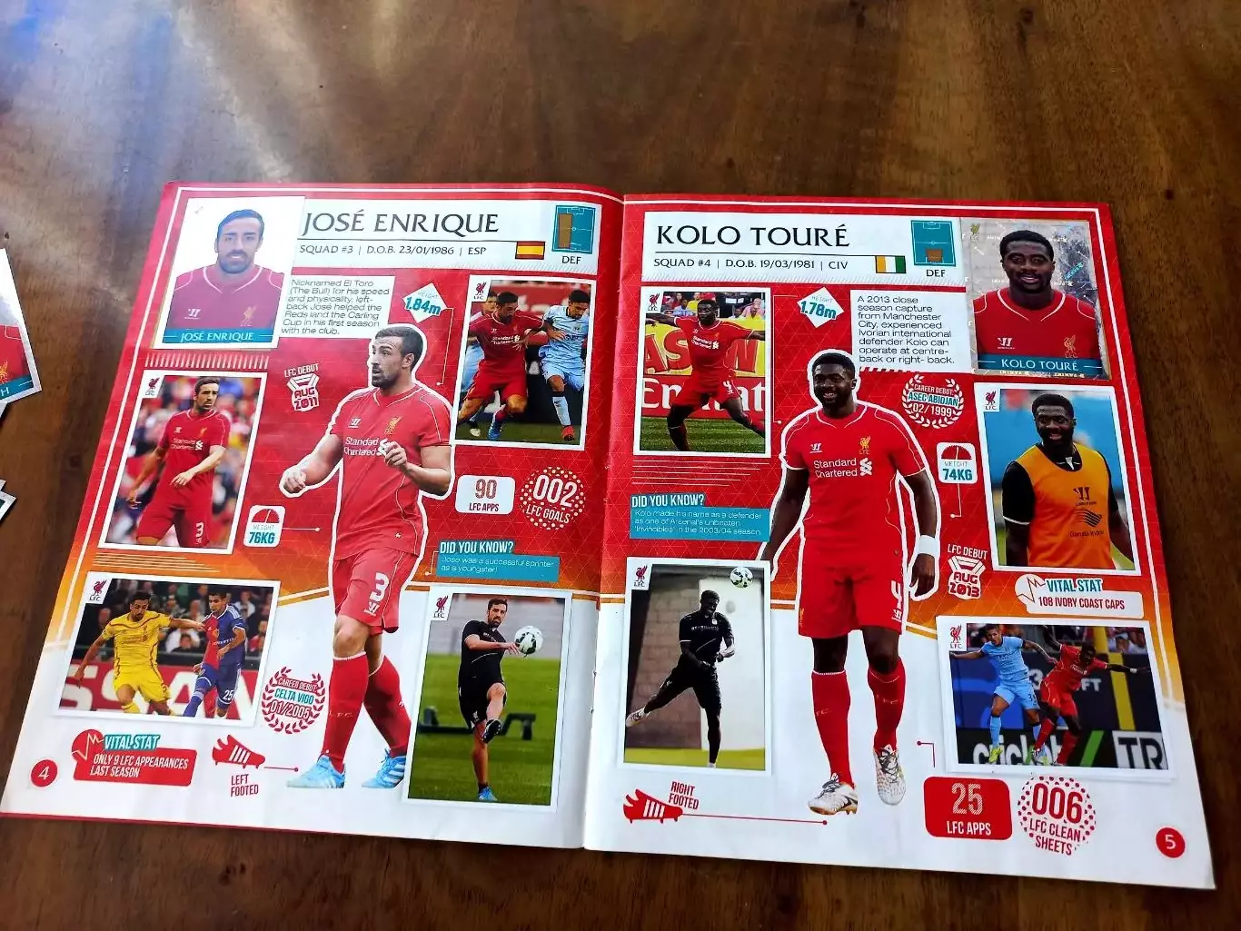 PANINI LIVERPOOL FC 2014-15. Практически полный альбом. Оригинал. 3