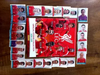 PANINI LIVERPOOL FC 2014-15. Практически полный альбом. Оригинал.