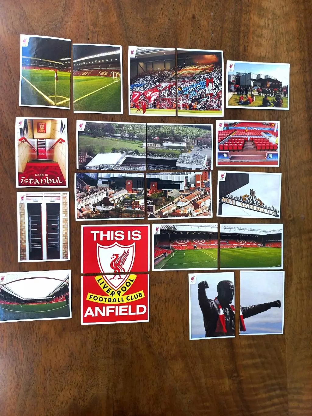 PANINI Liverpool FC 2014-15 наклейки 20 шт (№№173-192). 2