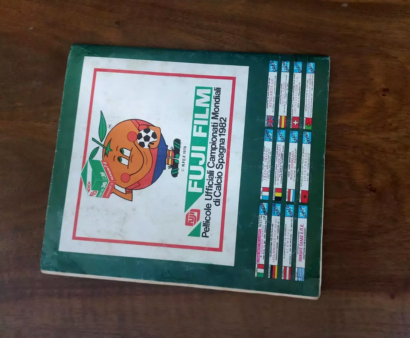 PANINI ESPANA-82. Полный альбом. Оригинал. 7