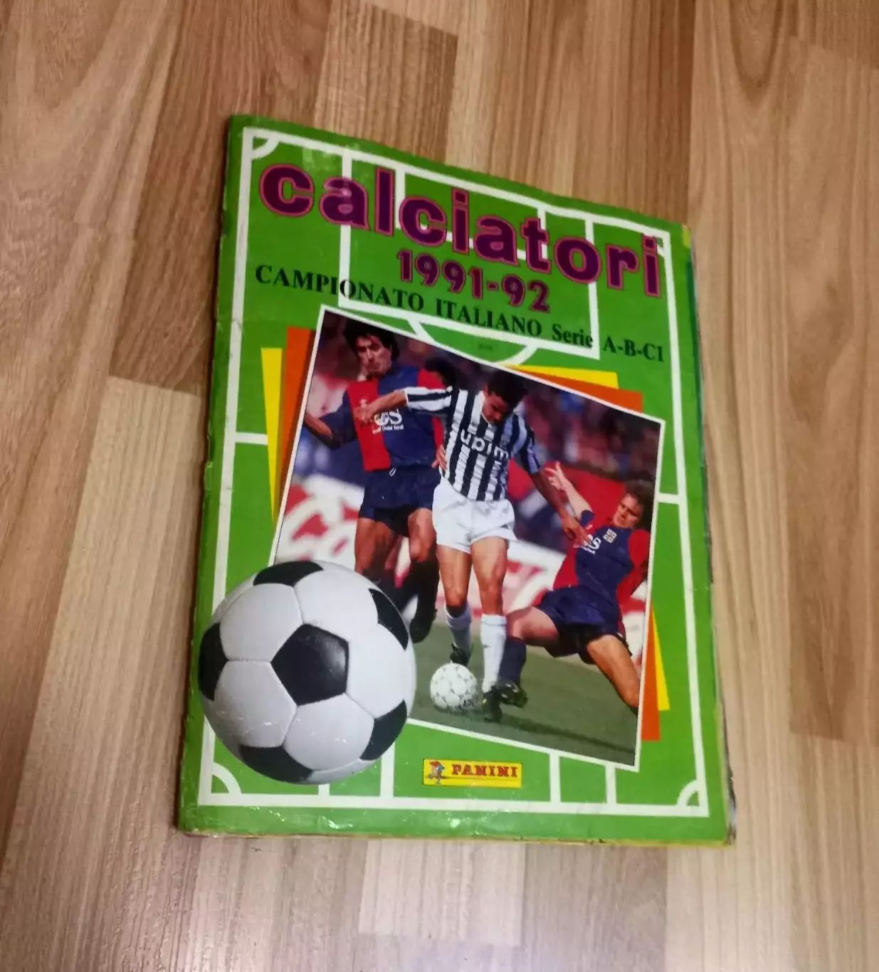 PANINI CALCIATORI 91-92. Полный альбом. Оригинал.