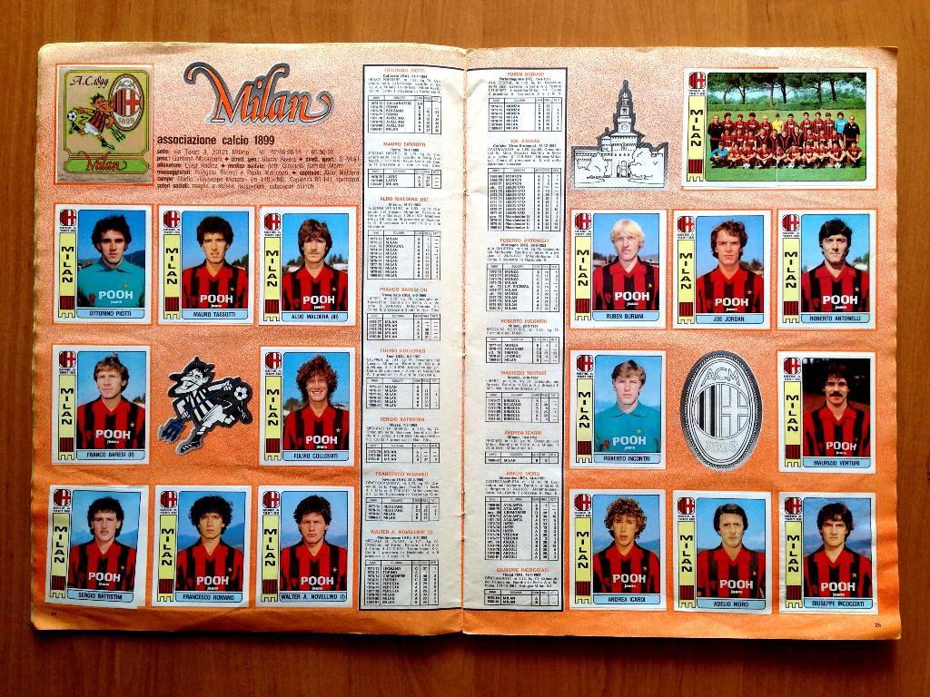 Альбом Panini Calciatori-1981-82. Италия. Оригинал! 3