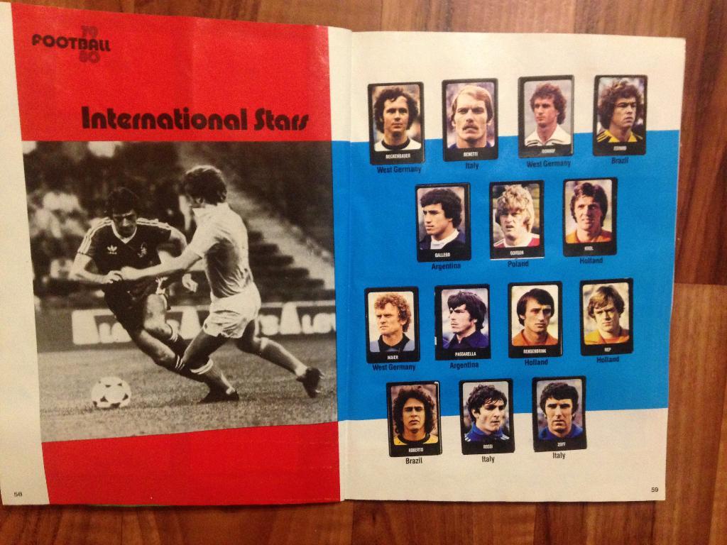 Football 1979-80. Альбом с наклейками. 5