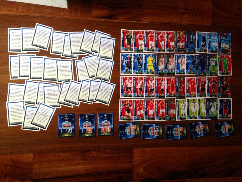 Toops Match Attax Trading card game. Лига Чемпионов 2015-16. Карточки. 3