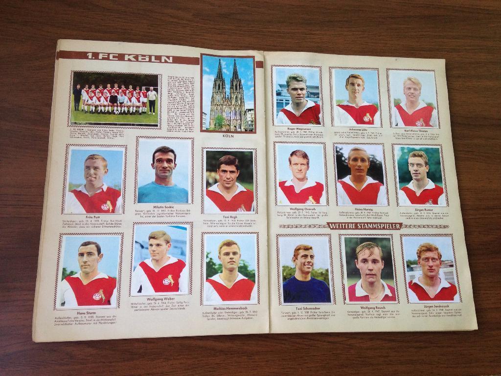 Fussball Bundesliga 1966/67. Полный альбом. 3