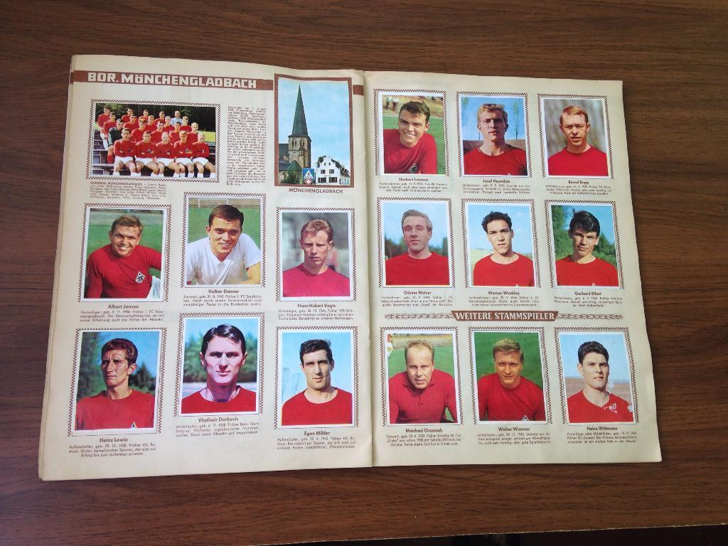 Fussball Bundesliga 1966/67. Полный альбом. 4