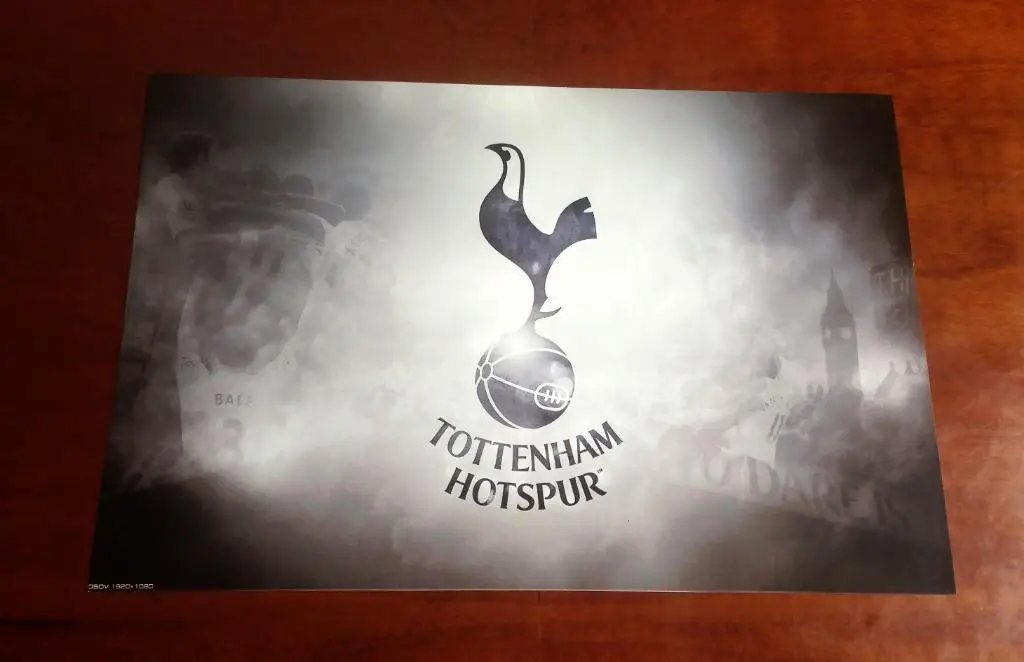 Карточка-фотография Тоттенхэм Хотспур сезона 2018-19. Финалист Лиги Чемпионов. 1