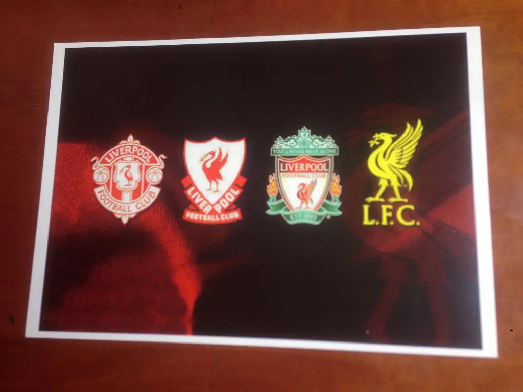 Карточка-фотография ФК Ливерпуль сезона 2016-17. 1