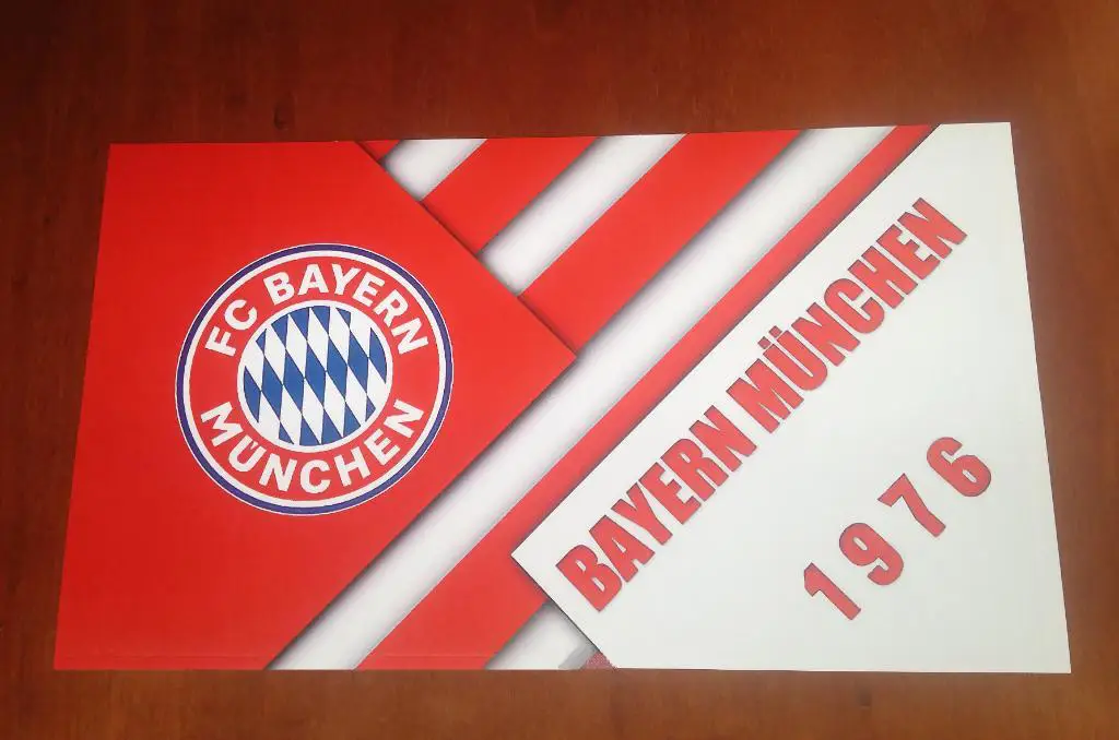 Бавария (Мюнхен, ФРГ) 1976 года. Карточка-фото. 1