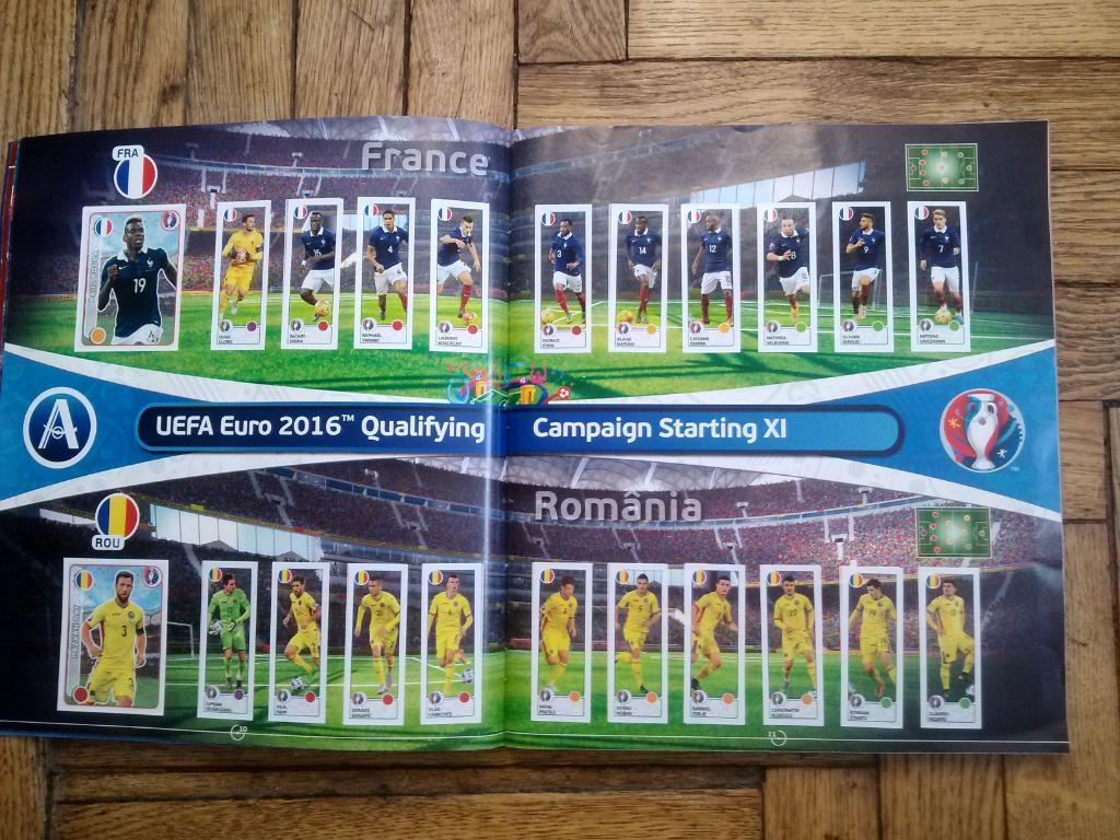 Panini EURO-2016 France. Полностью заполненный альбом. 4