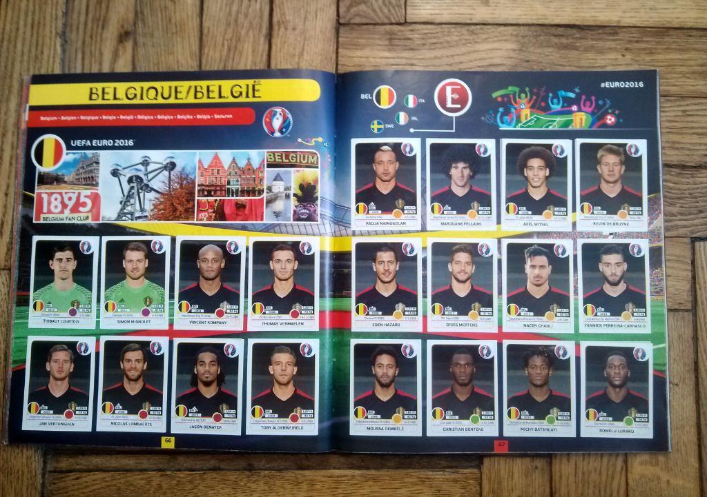 Panini EURO-2016 France. Полностью заполненный альбом. 5