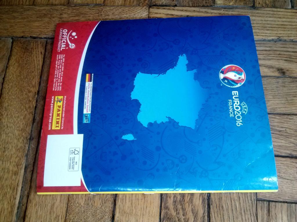 Panini EURO-2016 France. Полностью заполненный альбом. 7