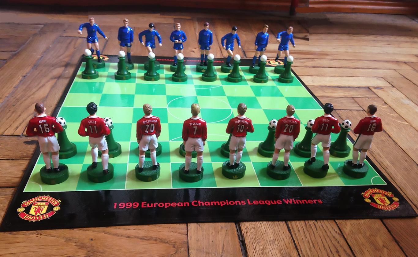 Manchester United. Манчестер Юнайтед шахматы коллекционные. 3