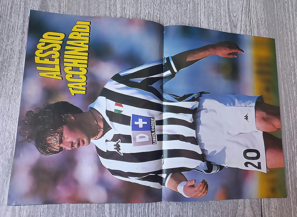 Squadra Mia Mese итальянский футбольный журнал 1999 года. 2