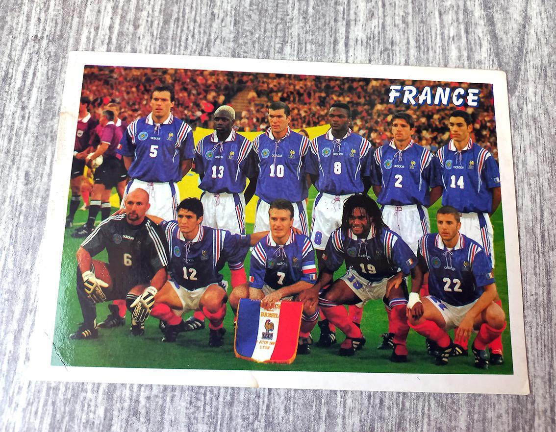 Сборная Франции - Чемпион Мира 1998 года.