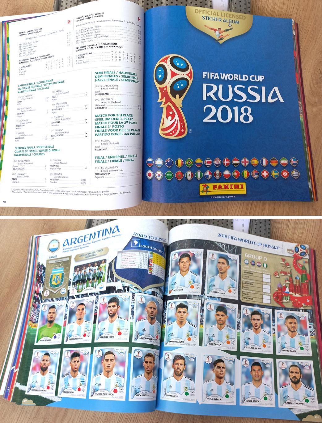 Panini World cup 1970-2022. Новый, в упаковке. 7