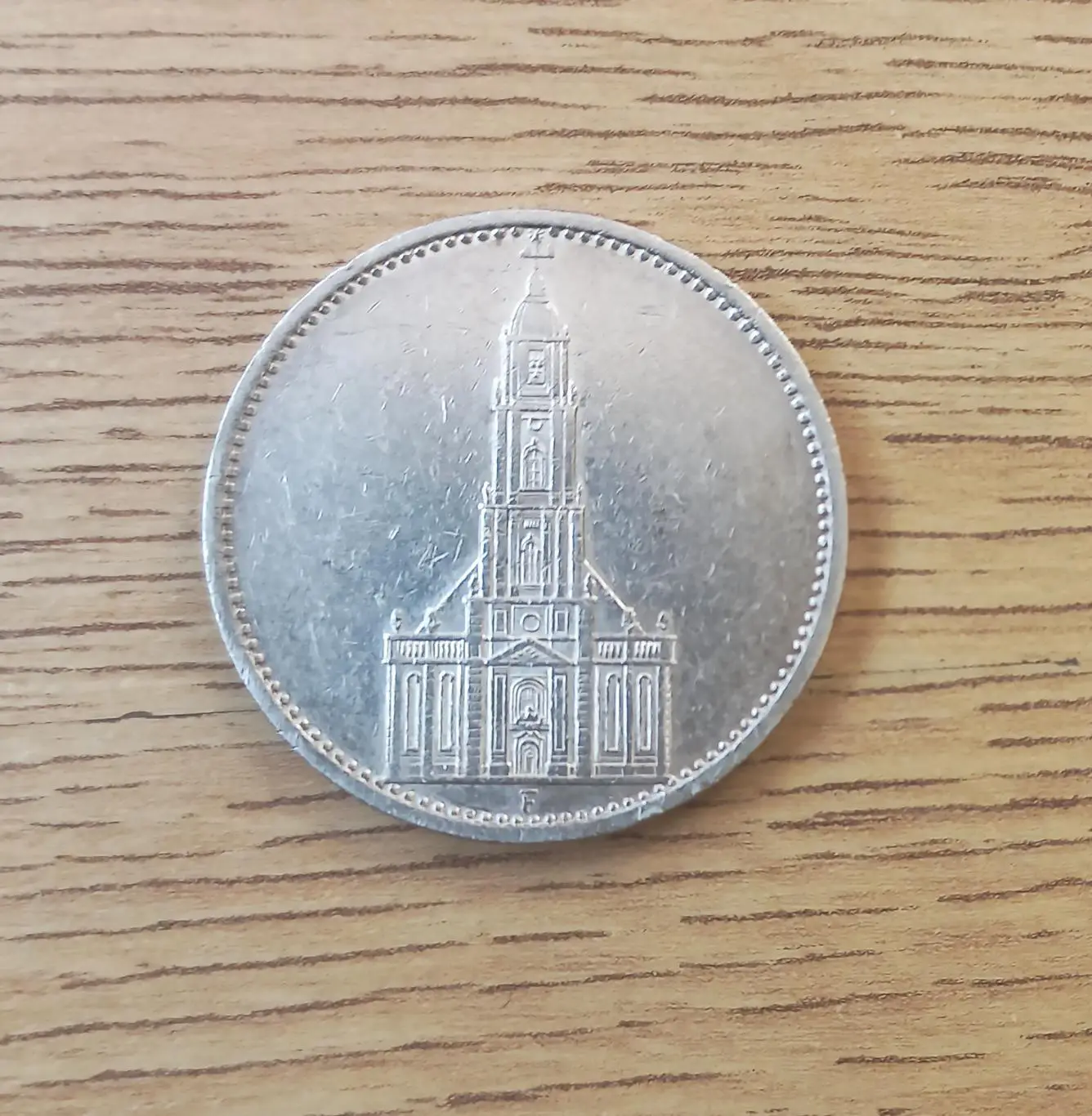 Старинные немецкие монеты 2 рейхсмарки + 5 рейхсмарок. Серебро. Оригинал. 6