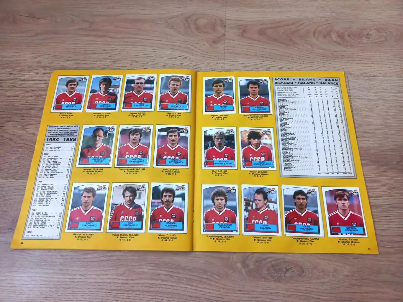 PANINI EURO 88. Полный альбом. Оригинал 6