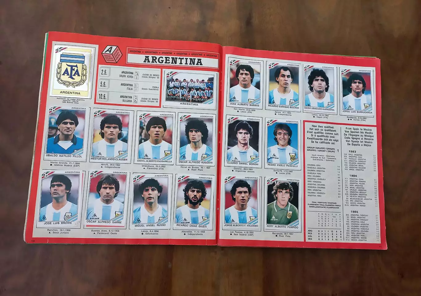 PANINI MEXICO 86 Практически полный альбом. Оригинал. 3