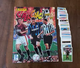 SuperCalcio 98/99. Альбом с наклейками в отличном состоянии.