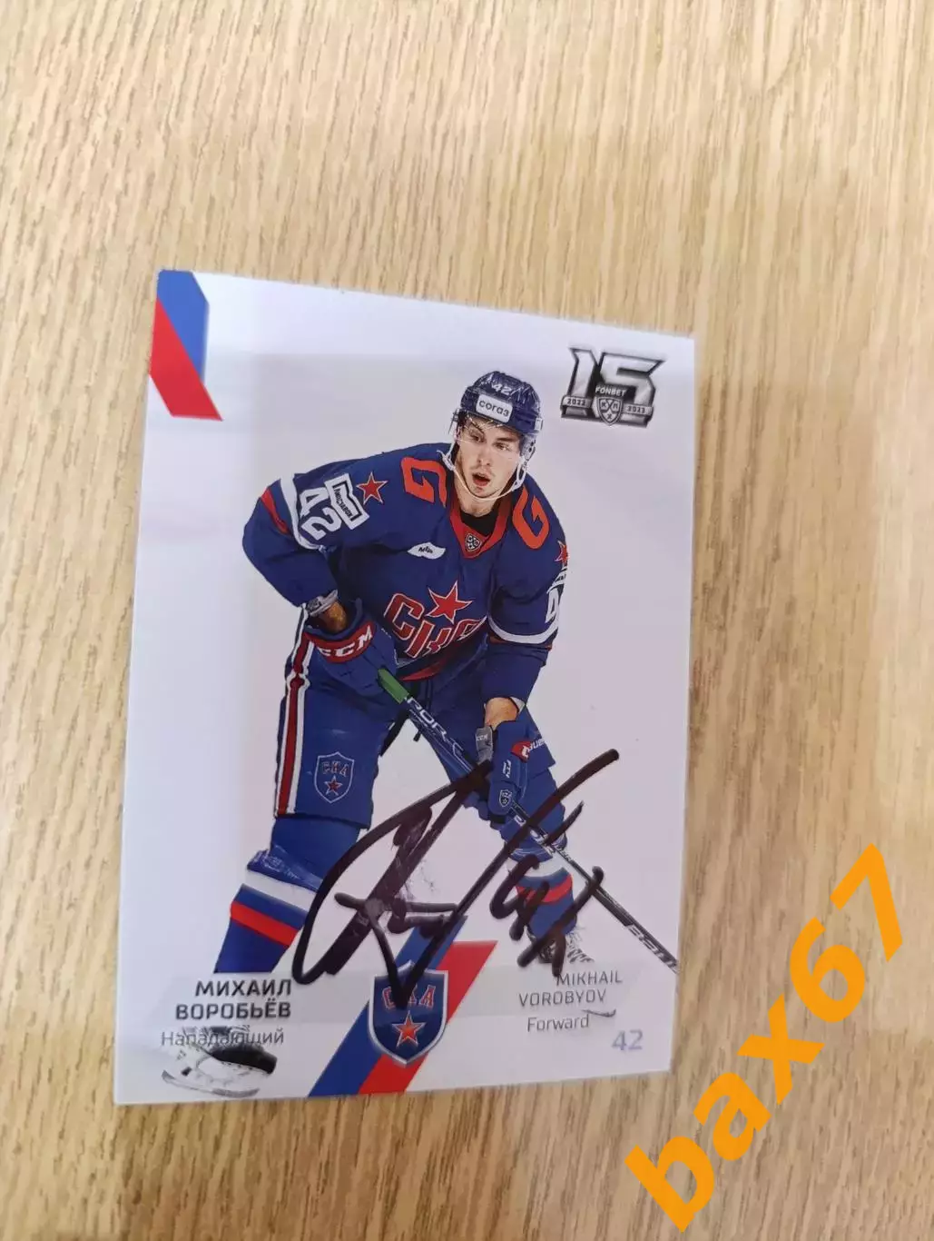 Воробьев Михаил,СКА Санкт Петербург