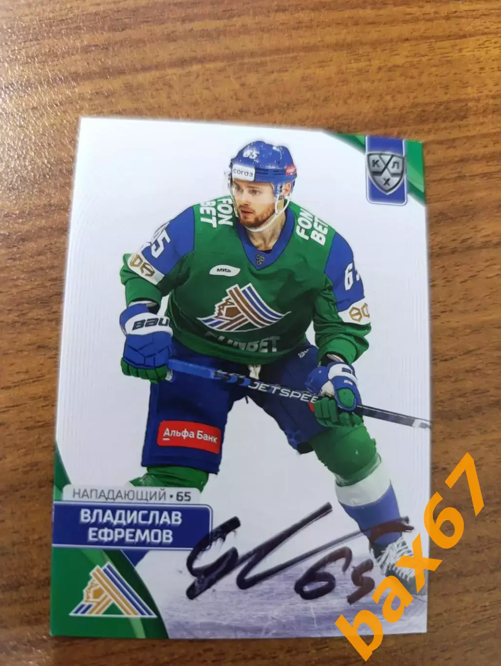 Ефремов Владислав, Салават Юлаев Уфа.