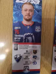 Тянулин Артур, Тольятти -Хк Сочи,Астана,Динамо Москва