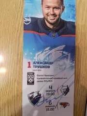 Трушков Александр, Нефтехимик Нижнекамск, Авангард Омск.